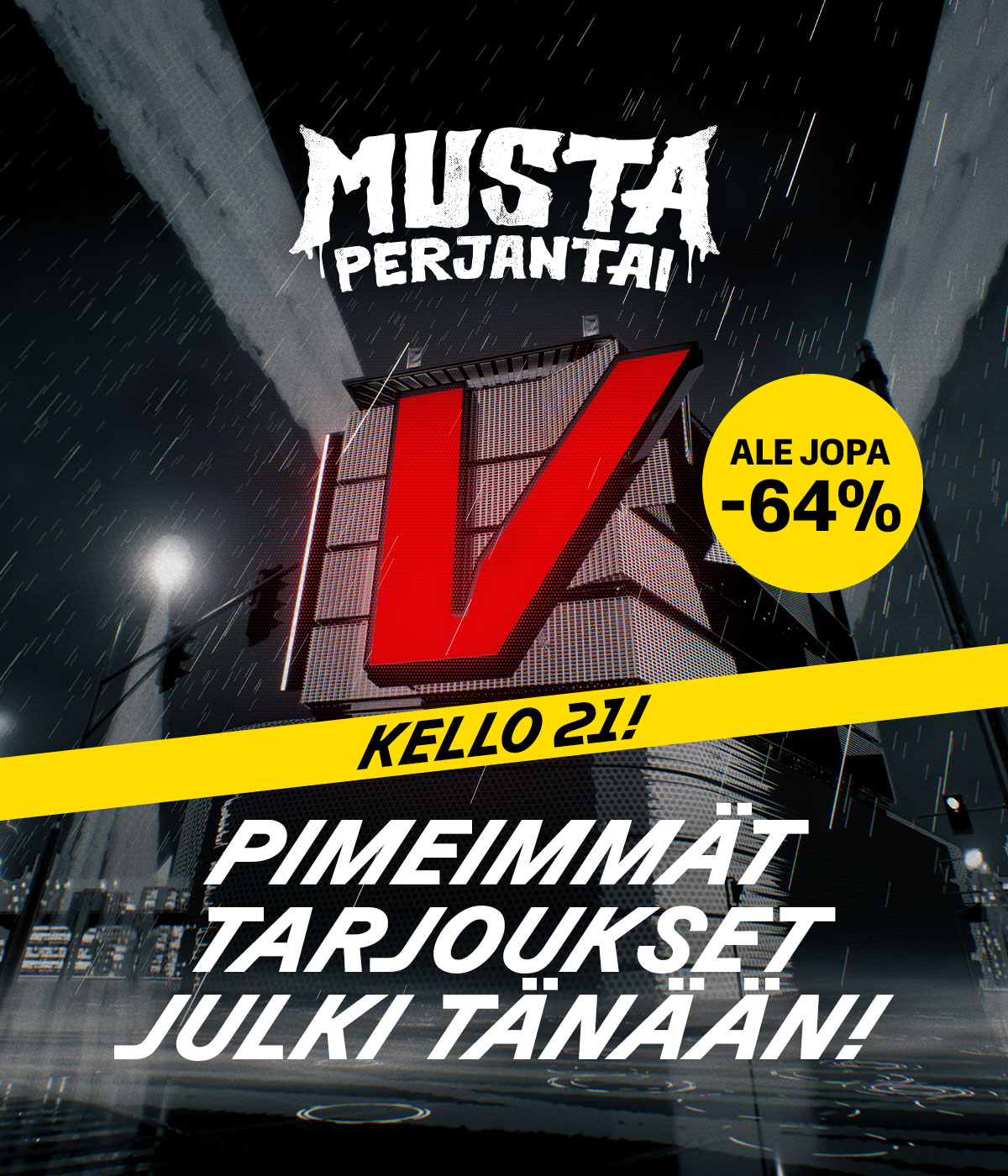 Musta Perjantai – pimeimmät tarjoukset julki tänään