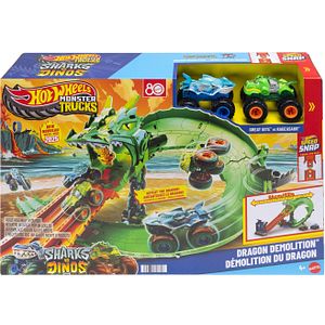 Hot Wheels Monster Trucks Dragon Destruction Autorata
