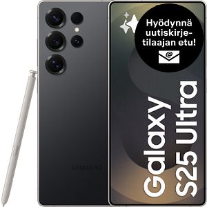 Samsung Galaxy S25 Ultra 5G puhelin, 256/12 Gt, Titanium Black