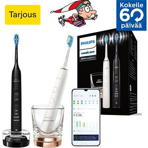 Philips Sonicare DiamondClean 9000 HX9914/57 -sähköhammasharja, tuplarunko