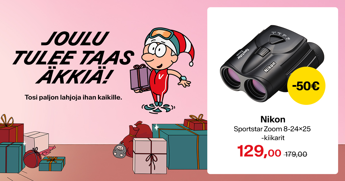 Nikon Sportstar Zoom 8-24×25 kiikarit