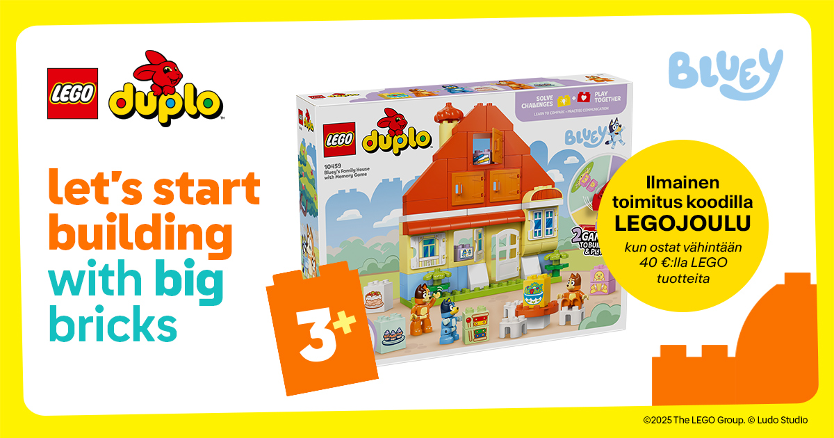LEGO® Duplo – let's start building with big bricks