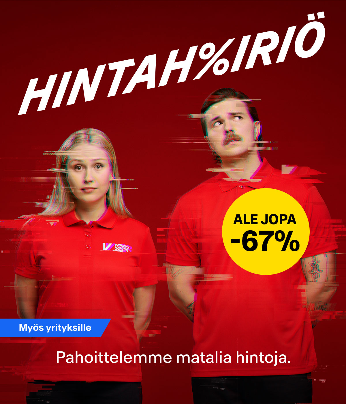 Hintahäiriö – ALE jopa –67 %