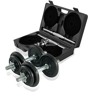 Gymstick Adjustable Dumbbell Set -käsipainosarja, 20 kg