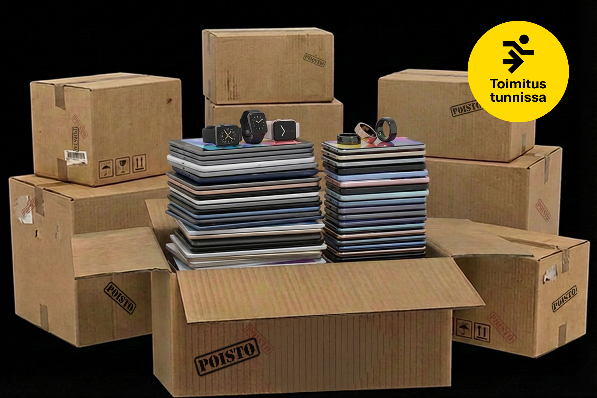 Poistoerät - Puhelimet, tabletit ja kellot