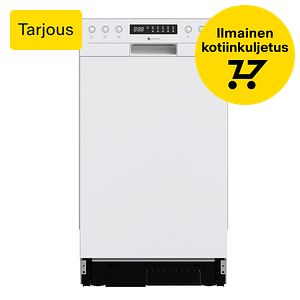 Ströme DW45C02/01WH astianpesukone, valkoinen