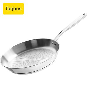 Fiskars All Steel Pure -paistinpannu, ruostumaton teräs, 28 cm