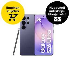 Samsung Galaxy S26 Ultra 5G puhelin, 512/12 Gt, Cobalt Violet