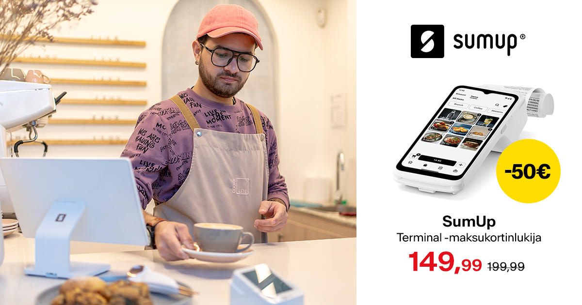 SumUp-maksukortinlukijat
