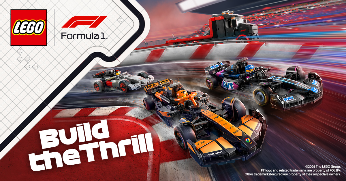 LEGO® Formula 1. Build the thrill