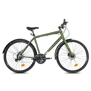 Insera Reflex 28" 24-v hybrid- ja retkipyörä, 53 cm, vihreä