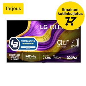 LG 65" OLED evo G5 – 4K TV seinätelineellä