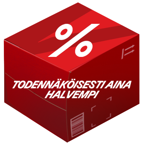 Todennäköisesti aina halvempi