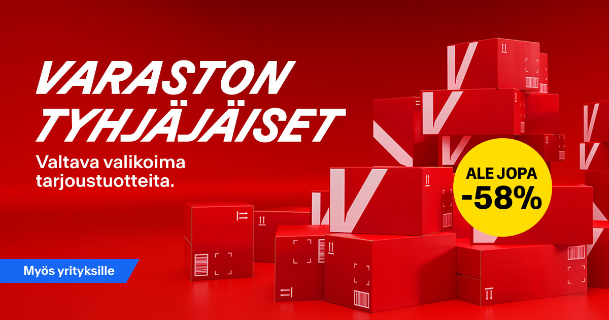 Varaston tyhjäjäiset – Valtava valikoima tarjoustuotteita