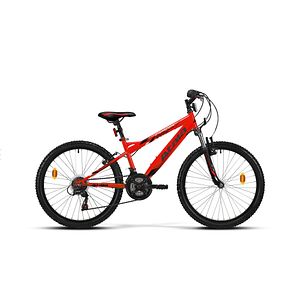 Atala Invader 24" polkupyörä, 18-vaihteinen, punainen/musta