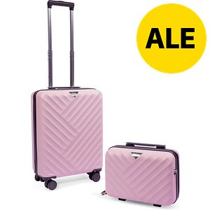 Feru Malibu 55 cm -matkalaukku ja pikkulaukku, liila