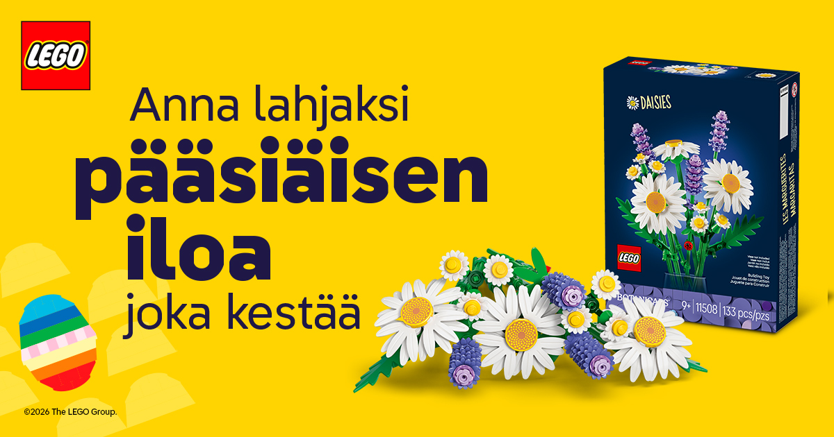 LEGO® – Anna lahjaksi pääsiäisen iloa joka kestää