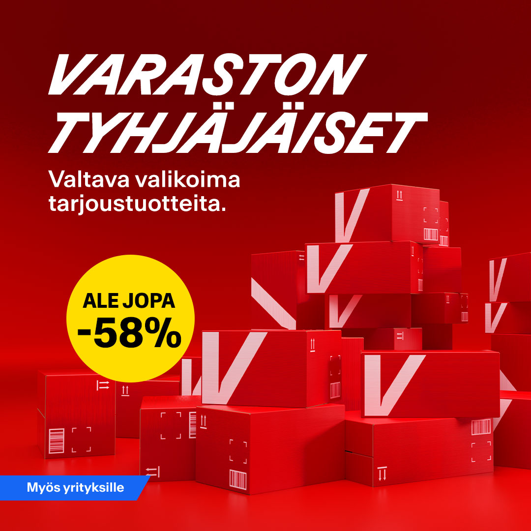 Varaston tyhjäjäiset – Valtava valikoima tarjoustuotteita. ALE jopa -58%
