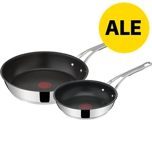 Tefal Jamie Oliver Cook's Classics -paistinpannusetti 20 cm + 28 cm, ruostumaton teräs
