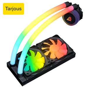 Blackstorm Luna PC240MM ARGB -nestejäähdytysjärjestelmä, musta