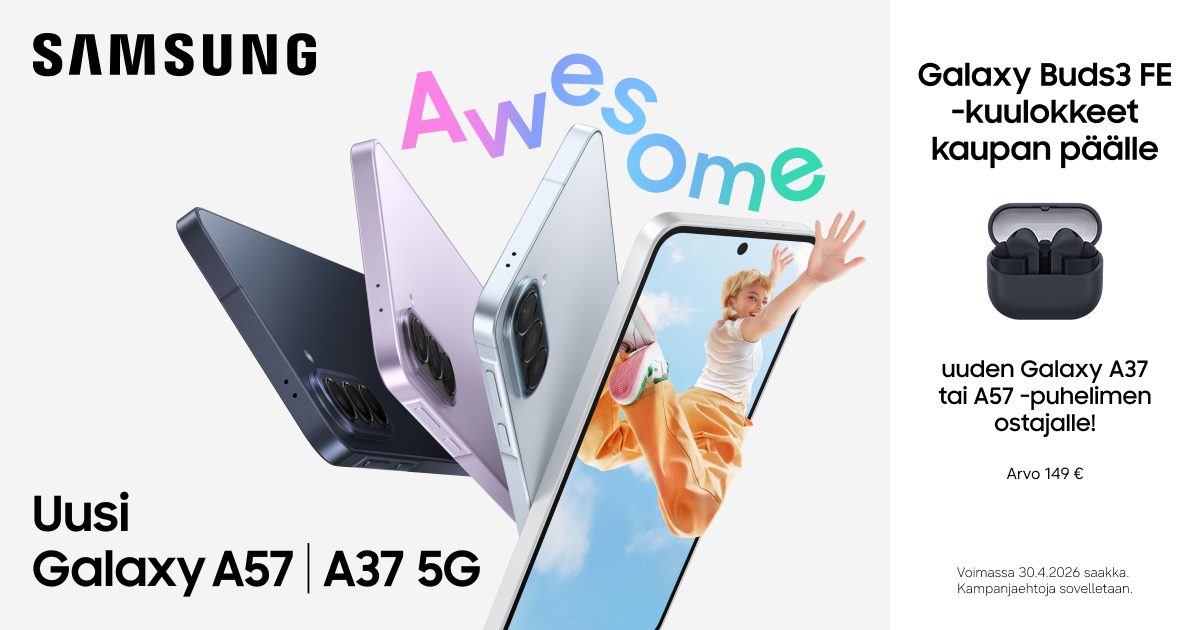 Samsung Galaxy A57 & A37 5G -puhelimet