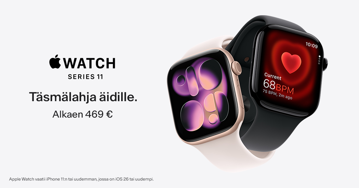 Apple Watch Series 11 – Täsmälahja äidille