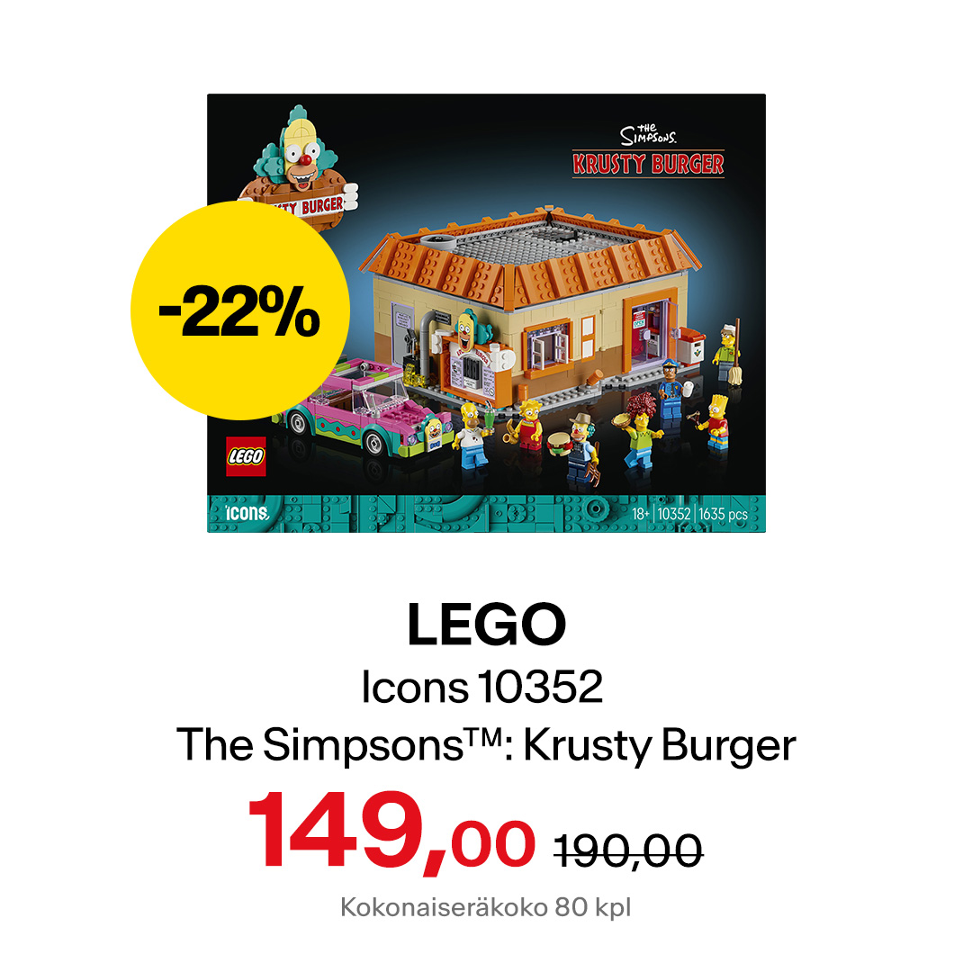 LEGO Icons 10352 - The Simpsons™: Krusty Burger