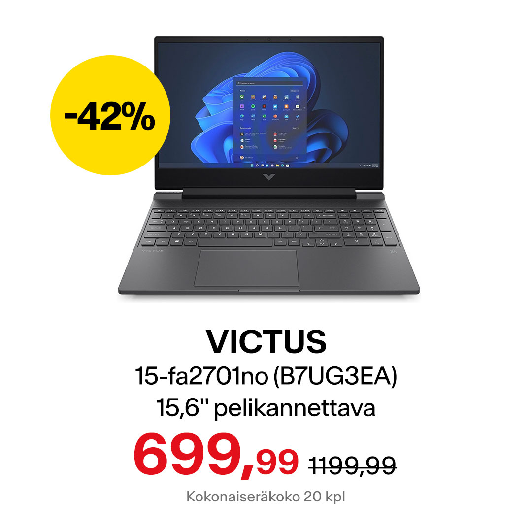 VICTUS 15-fa2701no (B7UG3EA) 15,6" pelikannettava