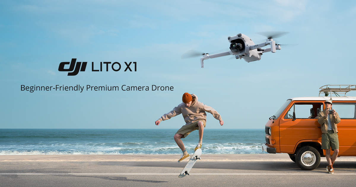 DJI Lito X1 – Beginner-friendly premium camera drone