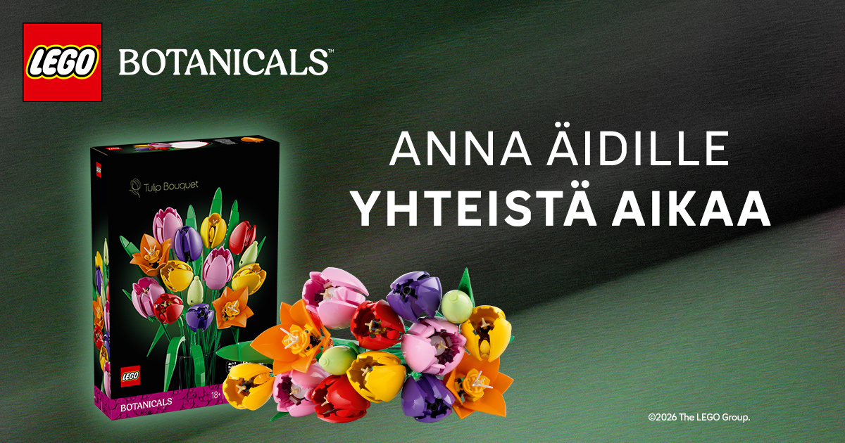 LEGO Botanicals – Anna äidille yhteistä aikaa