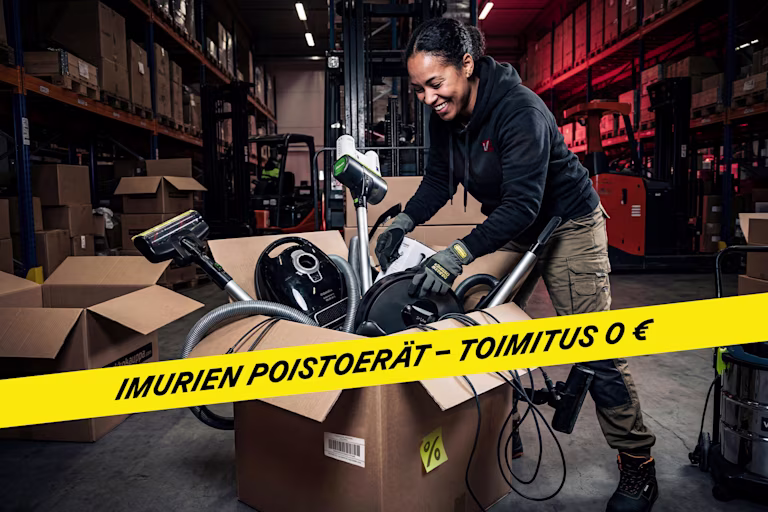 Imurien poistoerät – toimitus 0 €