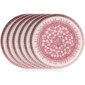 Arabia Huvila -lautanen, 24 cm, 6 kpl