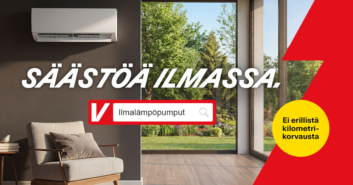 Säästöä ilmassa - ilmalämpöpumput