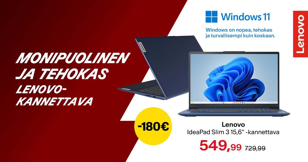 Lenovo – Monipuolinen ja tehokas Lenovo-kannettava