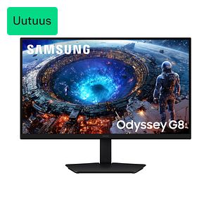 Samsung 27" Odyssey G8 (G80HF) 5K Fast IPS 180Hz/360Hz pelinäyttö