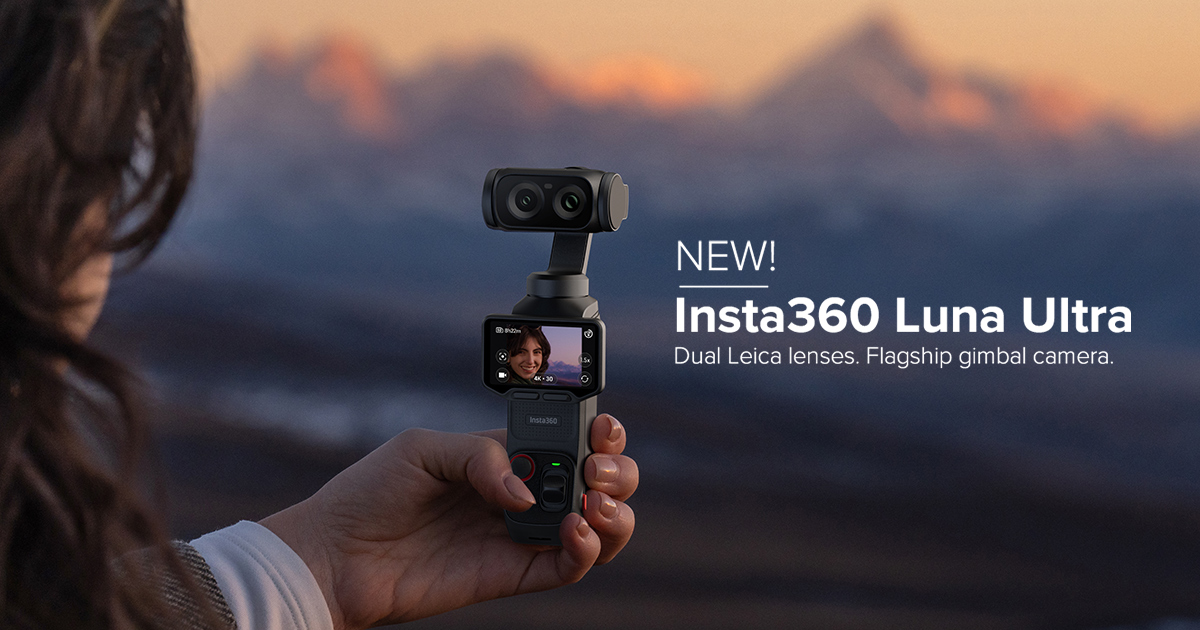New! Insta360 Luna Ultra