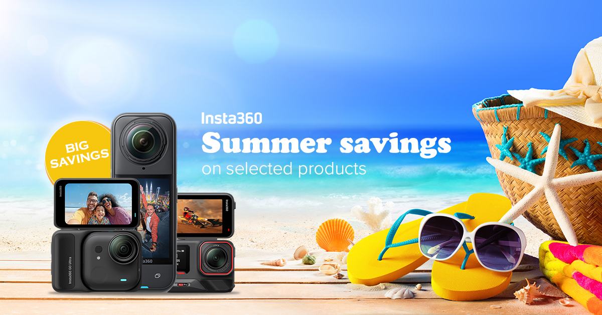 Insta360 kesäedut