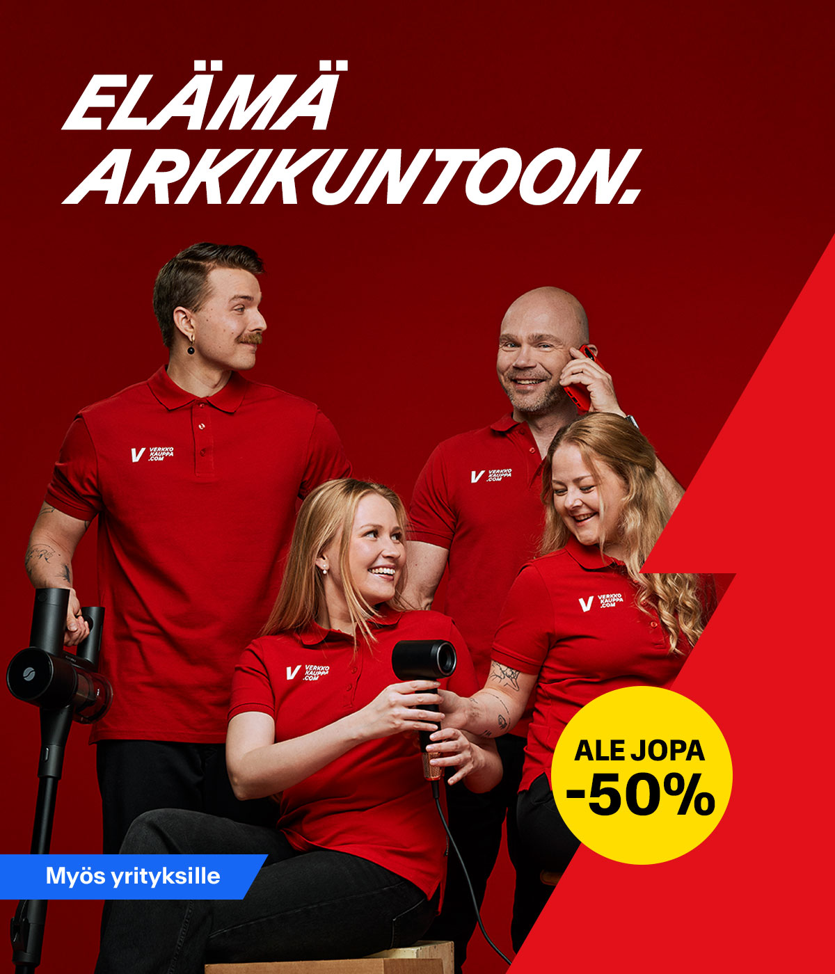 Elämä arkikuntoon – ALE jopa -50%. Myös yrityksille