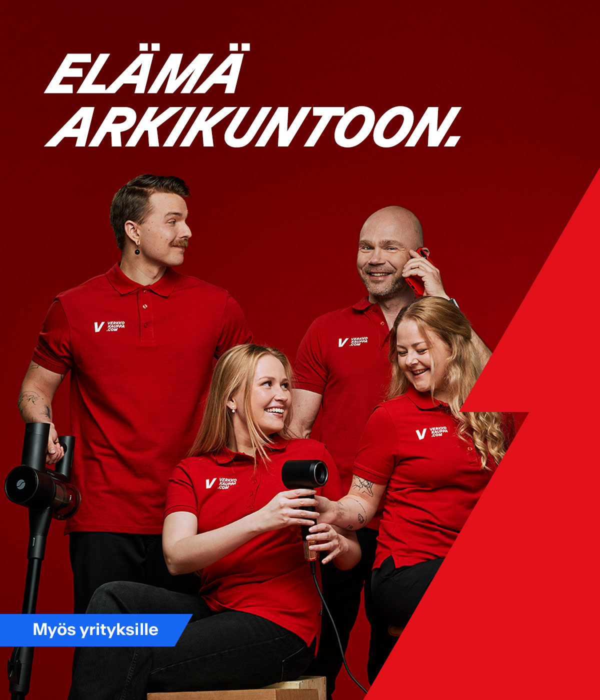 Elämä arkikuntoon. Myös yrityksille.