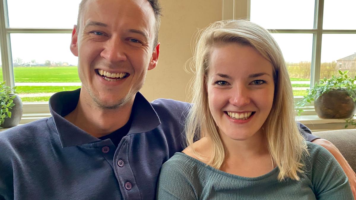 Jouke en Karlijn uit Boer zoekt vrouw trotse ouders geworden van eerste kindje