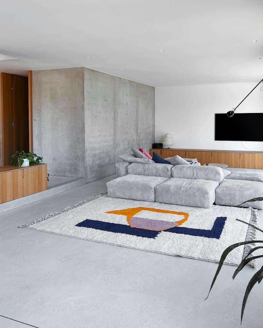 vetsak sofa in Cord Velour Light Grey