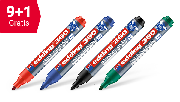 edding whiteboard & flipchart markers