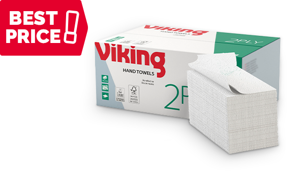 Viking V-vouw handdoeken