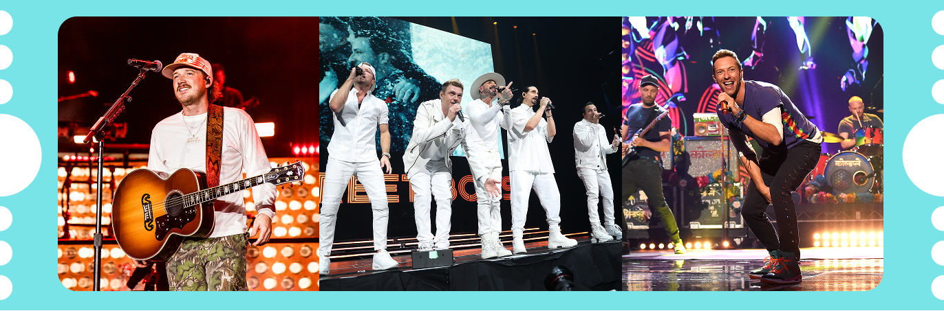 Top Summer Concerts: Morgan Wallen, Backstreet Boys, Coldplay