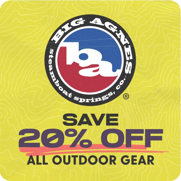 Save 20% Off All Big Agnes