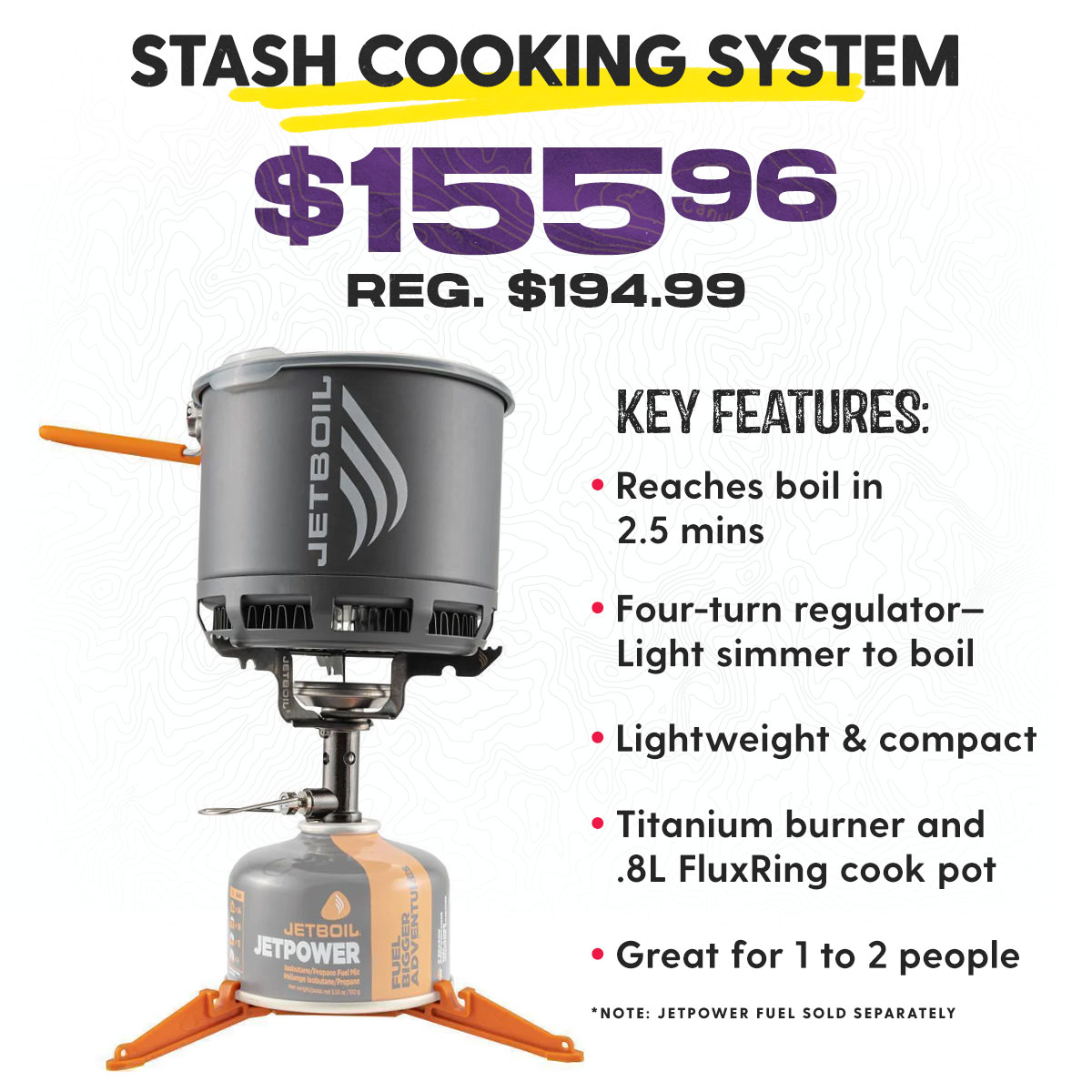 Stash Cooking System - Only $155.96 / Reg. $194.99