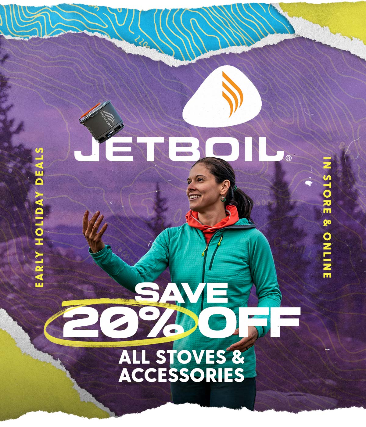 Save 20% Off All Jetboil Stoves & Accessories