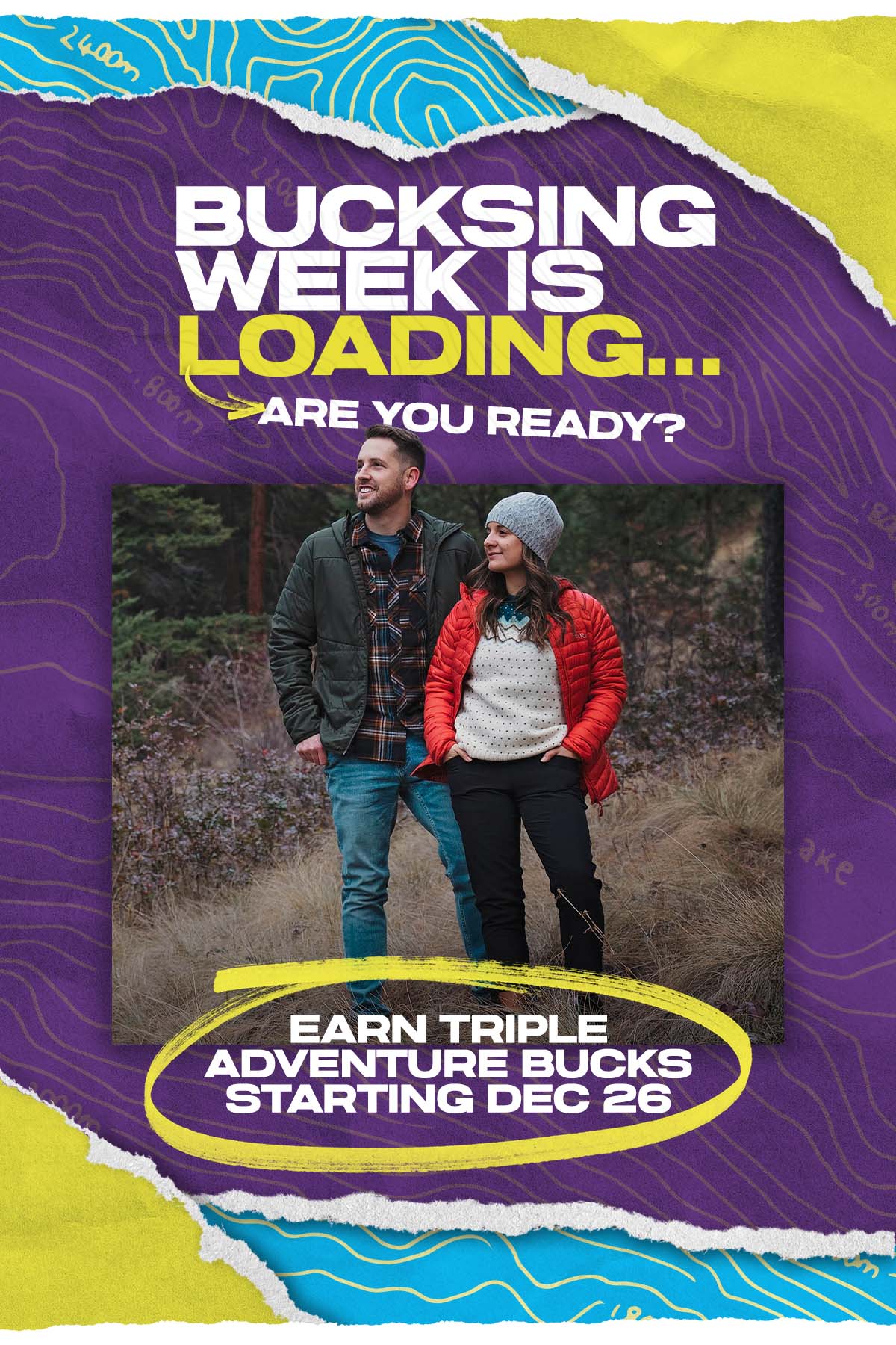 Bucksing Week is Loading. Earn Triple Bucks Starting December 26.