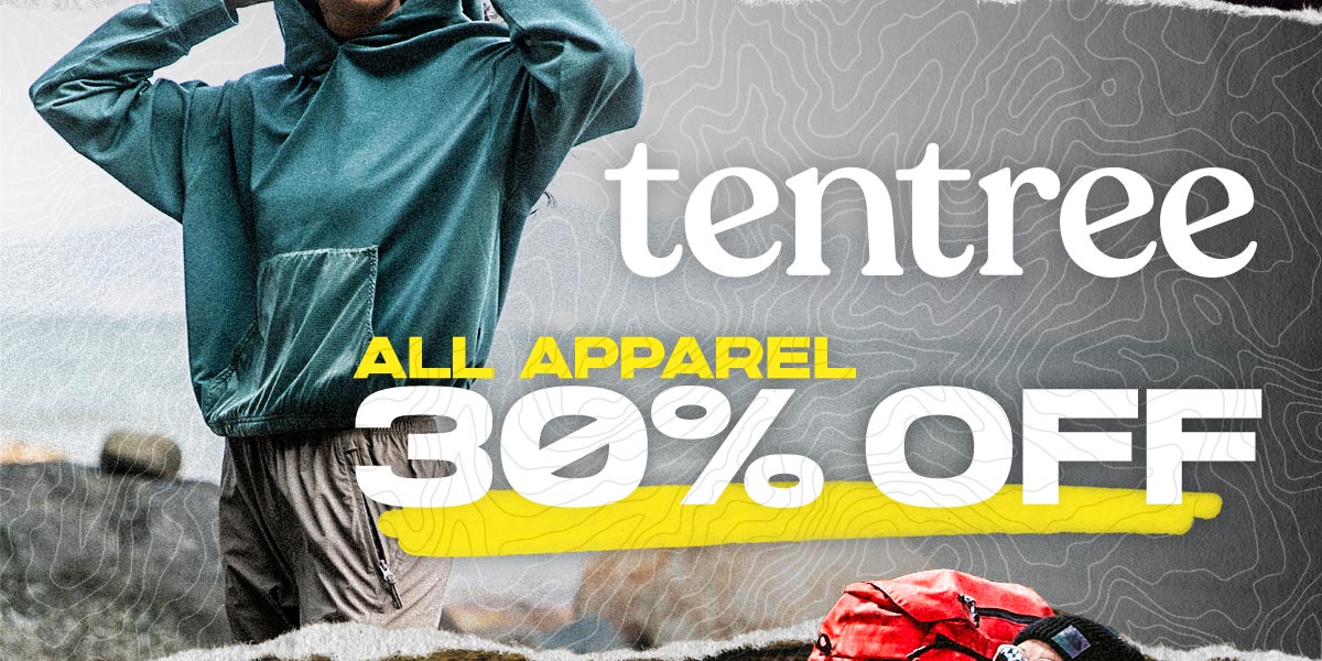 Save 30% Off All tentree