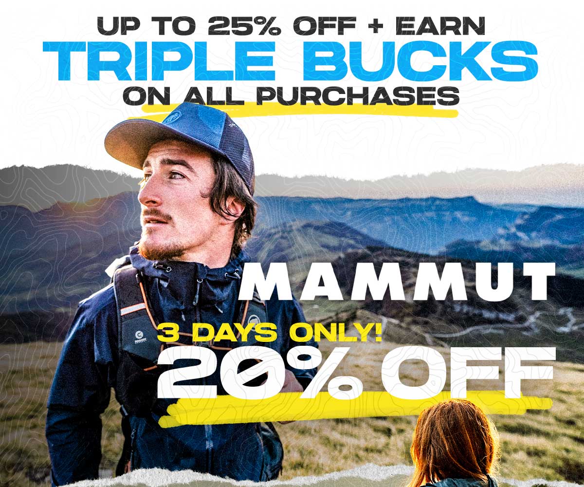 Save 20% Off Mammut—3 Days Only!